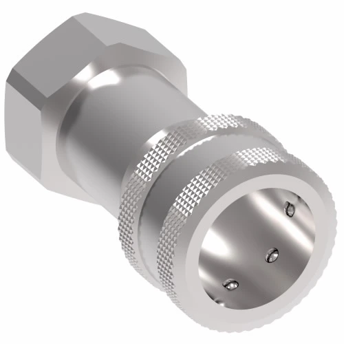 Aeroquip 5600 Series Coupling Female Half Straight NPT 1/4 for Agriculture | FD56-1064-02-04