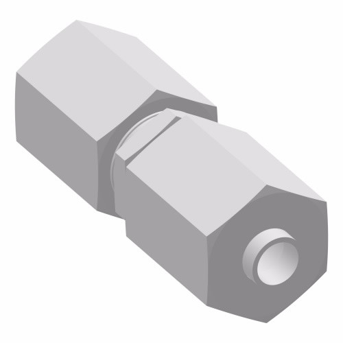 Aeroquip Molded Compression Tube Union Adapter Straight Polypropylene | 1562PX6