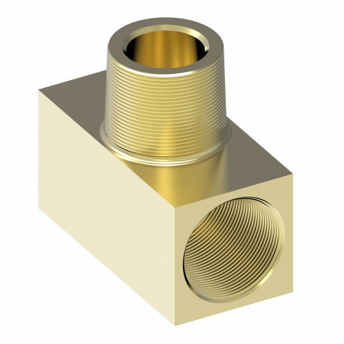 Aeroquip Inverted Tee Adapter Brass | 602X3