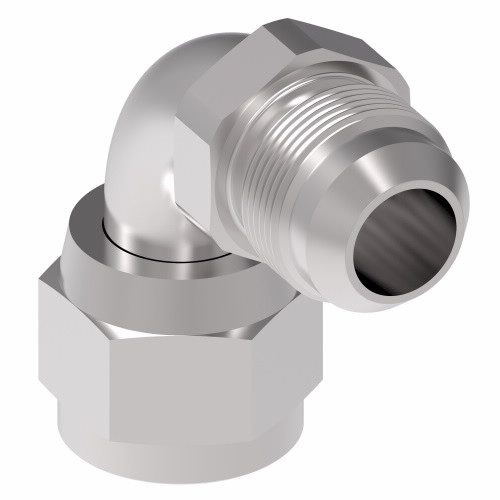 Aeroquip Adapter SAE 37 Elbow 90 Degree Carbon Steel | 500454-6S