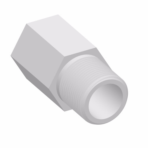 Aeroquip Molded Compression Tube Fitting Straight Male ORB BSPP x Female BSPP Swivel | 1566X6X8