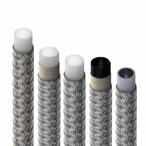 Aeroquip 2807 Series PTFE Hose 1 Wire Braid -3 for Wide Range of Chemicals | 2807-3