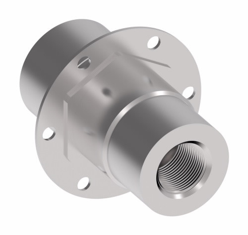 Aeroquip FD51 Coupling Male Half Brass Straight for Hydraulics | 5100-S4-16B