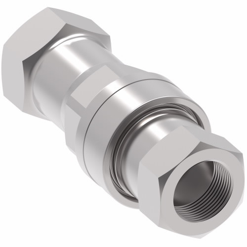 Aeroquip 5600 Series Coupling Complete Straight NPT 1/4 for Agriculture | FD56-1065-04-04