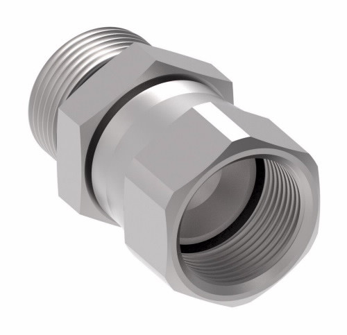 Aeroquip Adapter SAE 37 Straight Carbon Steel | 2266-6-8S