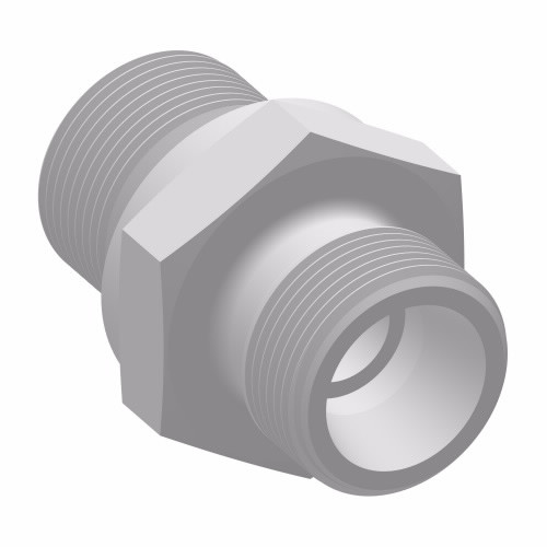 Aeroquip Molded Compression Tube BSPP Adapter Straight | 1568X4