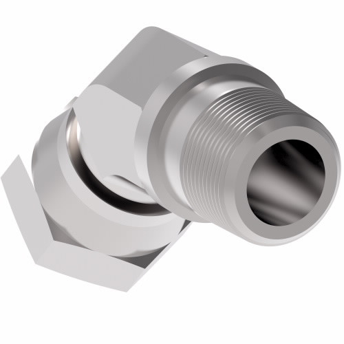 Aeroquip Adapter Elbow 45 degree Carbon Steel | 2049-4-2S