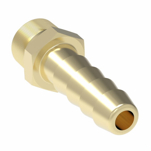Aeroquip Fitting Reusable NPTF Brass Straight Male Pipe NPT | 3980-72020