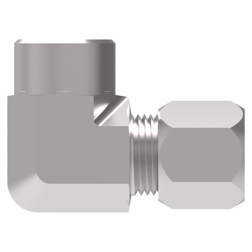 Aeroquip Adapter Flareless 90 Degree Female Pipe Carbon Steel | 7455X6