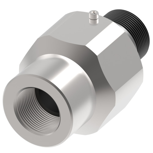 Aeroquip FS59 Swivel Joint Straight Female/Male Pipe NPTF 1/2" | FS59004-0808-06