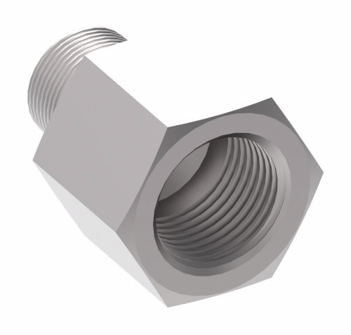 Aeroquip Adapter SAE 37 Straight Carbon Steel | 2040-2-2S