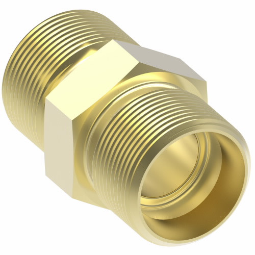 Aeroquip Adapter Brass Air Brake Union Straight Male 37° | B1362X10