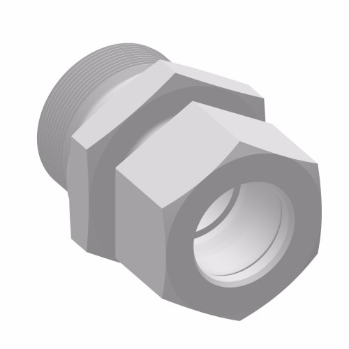 Aeroquip Molded Compression Tube Adapter Straight Male ORB BSPP | 1568X6X6G