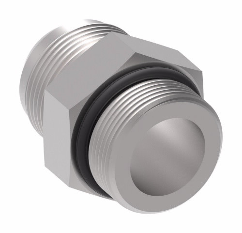 Aeroquip Adapter Straight Carbon Steel | 202702-2-2S