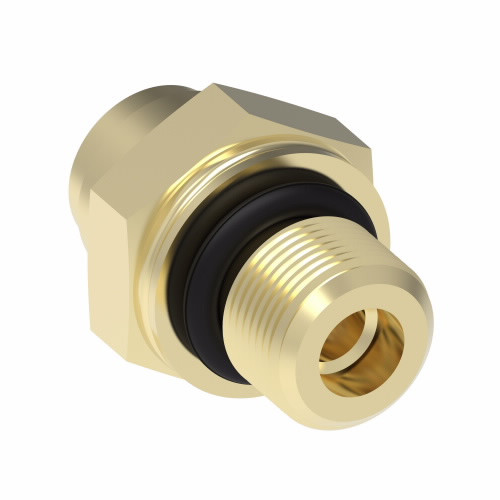Aeroquip Adapter 1/4 QCAB x M12 Brass | 217-21204-03