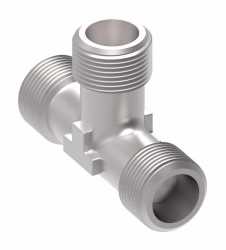 Aeroquip Walpro Tube-to-Tube Tee Connector 30S Heavy Duty Guardian Seal Carbon Steel | WAL037909