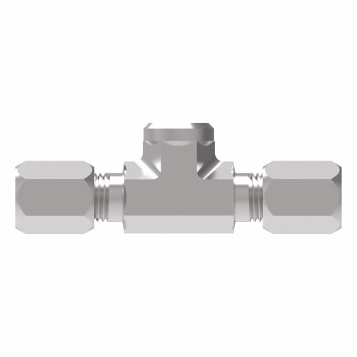 Aeroquip Adapter Flareless Tee Tube x Tube x Female NPTF Dura-Kote | B7655X10