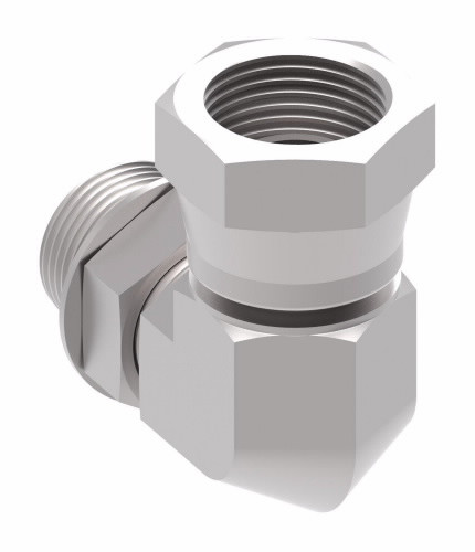 Aeroquip Adapter Elbow 90 Degree Carbon Steel | 2068-16-16S
