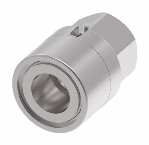 Aeroquip Arc-Latch Coupling Female Half Straight NPT 1/2 for High Pressure Cleaning | FD69-1011-08-08