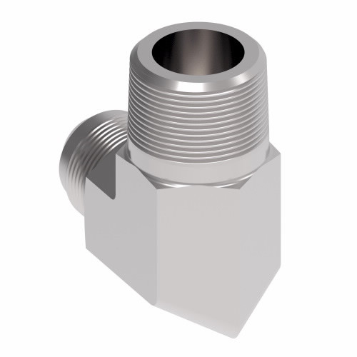 Aeroquip Adapter Elbow SAE 37 90 Degree Male 37 Degree Male Pipe BSPT | GG310-NP16-16