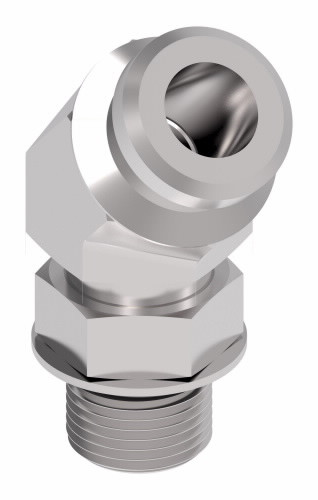 Aeroquip Adapter Elbow 45 Degree Female STC Male STO | FF3038-0406S