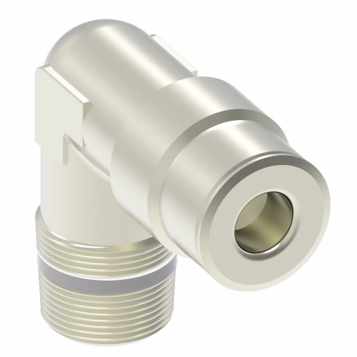 Aeroquip Quick Connect Fitting Adapter Elbow 90 Degree Brass | 1169X8MX6PT