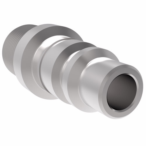 Aeroquip FD90 Series Coupling Male Half Straight Female ORB 1/4 | FD90-1004-06-04