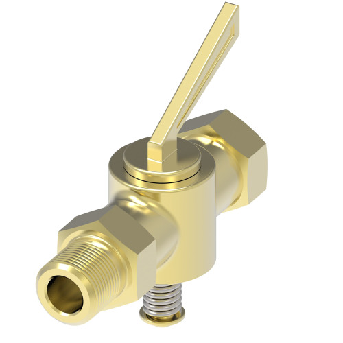 Aeroquip Valve Brass Compression Straight | A694