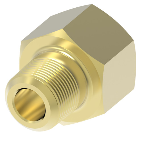 Aeroquip Inverted Connector Adapter Brass With Sealant | 202X5Z