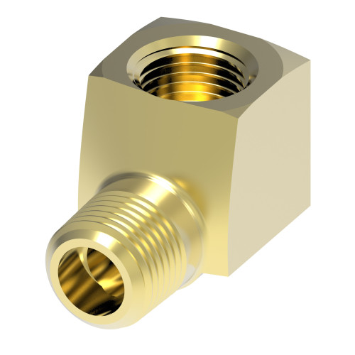 Aeroquip Adapter Brass Pipe 90 Degree | 3400X4-CT