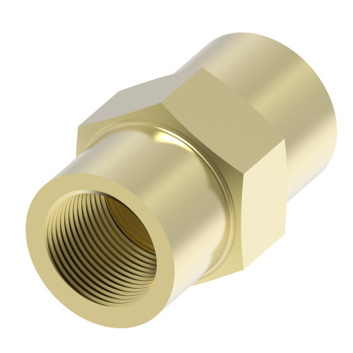 Aeroquip Adapter Brass NPTF/NPSM Straight | 3300X2-CT