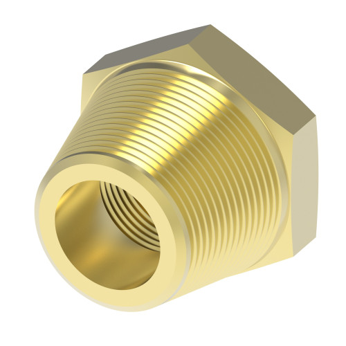 Aeroquip Adapter Brass Pipe Female NPTF Male NPTF | 3220X8X6-CT