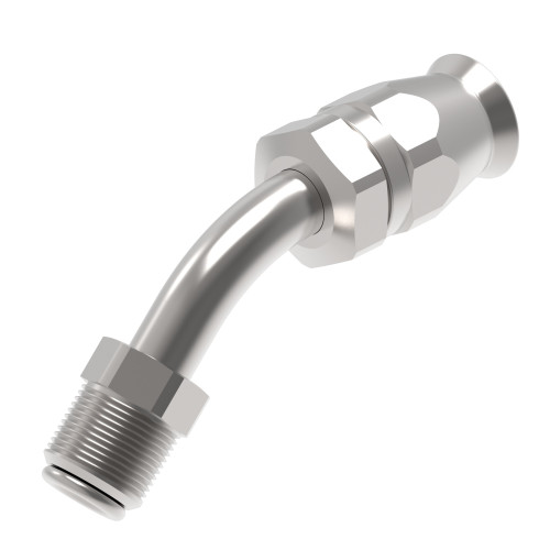 Aeroquip Fitting Reusable Male Pipe NPT 45 Degree | FC9063-0505S