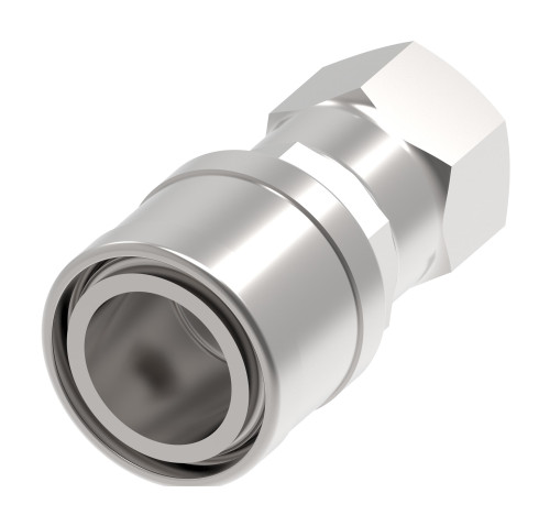 Aeroquip Farm Coupling Female Half Straight NPT 1/4 for Agriculture | FD48-1001-04-04