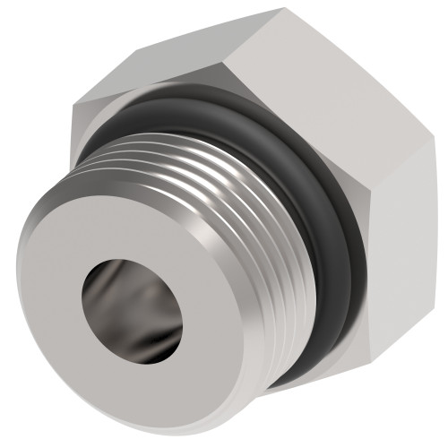 Aeroquip Adapter Straight Carbon Steel Dura-Kote | 900598-6S-BG