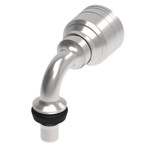Aeroquip Hose End Crimp 90 Degree Male STC Connector | 1A10MCB10