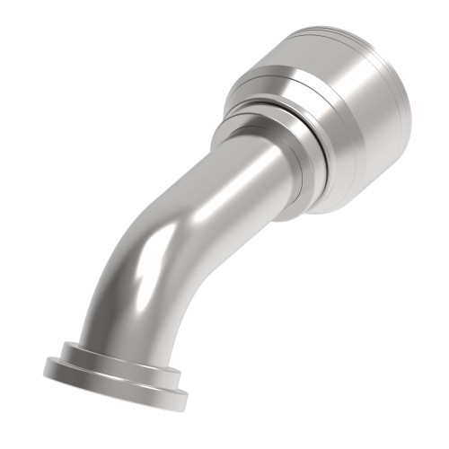 Aeroquip Hose End Crimp 60 Degree Split Flange Code 61 | 1A24FLG24