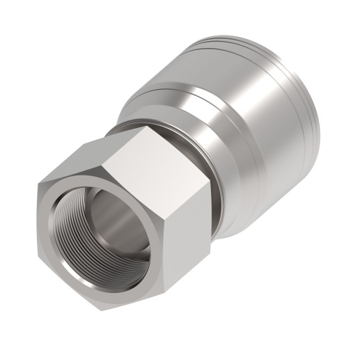 Aeroquip Hose End Crimp Straight Female BSPP Swivel | 1A8BF6