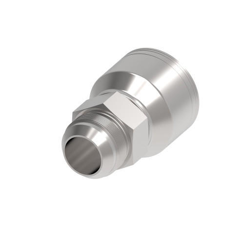 Aeroquip Hose End Crimp Straight Male 37 Degree | 1AA20MJ16