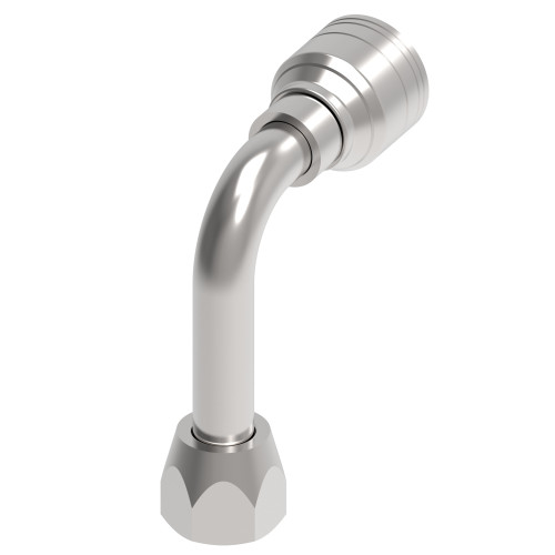 Aeroquip Hose End Crimp 90 Degree Female 37 Degree Swivel | 1AA8FJC6