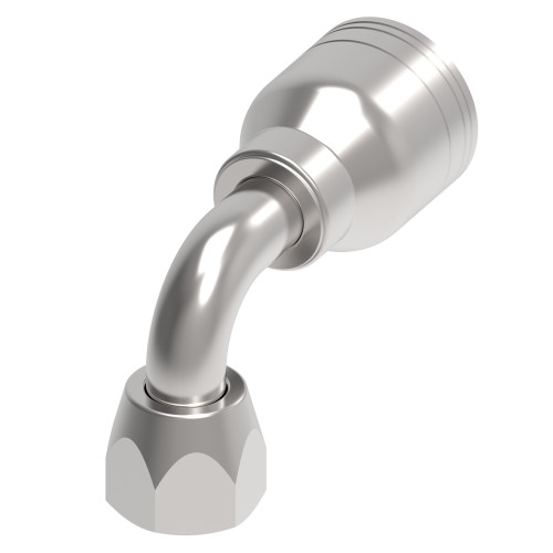 Aeroquip Hose End Crimp 90 Degree Female 37 Degree Swivel | 1AA8FJB8