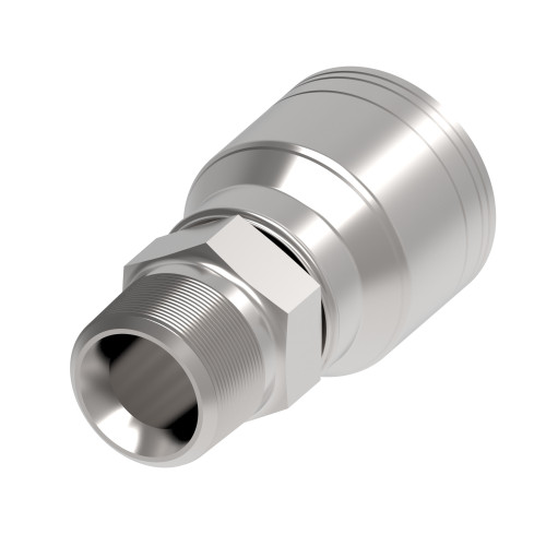 Aeroquip Hose End Crimp Straight Male Pipe NPTF | 1AA12MP12