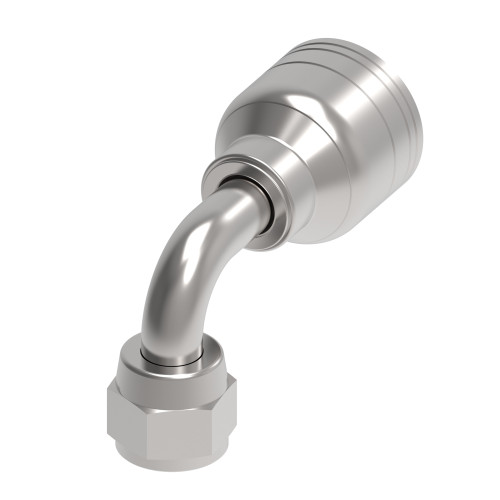 Aeroquip Hose End Crimp 90 Degree Female 37 Degree Swivel | 1AA6FJB6