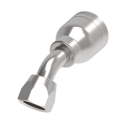 Aeroquip Hose End Crimp 45 Degree Female 37 Degree Swivel | 1AA8FJA8