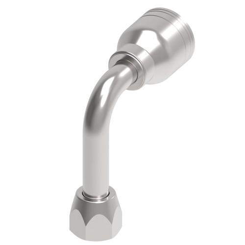 Aeroquip Hose End Crimp 90 Degree Female 37 Degree Swivel | 1AA8FJC8