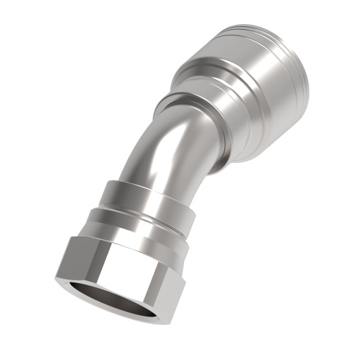 Aeroquip Hose End Crimp 45 Degree Female 37 Degree Swivel | 1AA16FJA12
