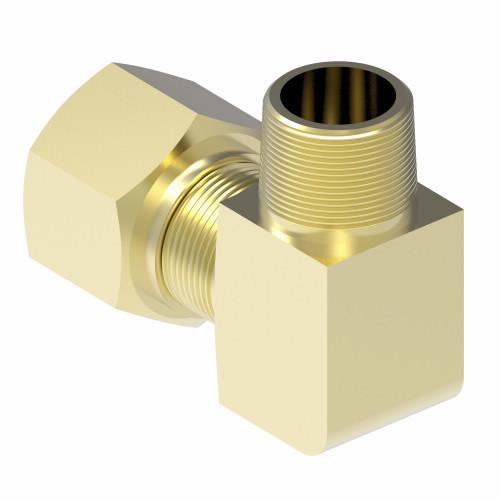 Aeroquip Air Brake Nylon Elbow Assembly Brass 90 Degree | 1469X6L