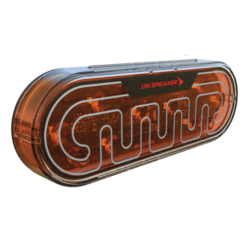JW Speaker 12-24V DOT LED Heated Amber Front Position & Front Turn Signal Light | 0346781