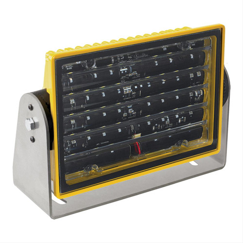 JW Speaker 12-24V LED Work Light with Wide Flood Beam Pattern & Yellow Housing | 0549631
