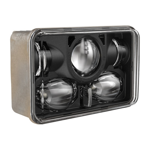JW Speaker 12-24 DOT/ECE LED RHT High & Low Beam Headlight with FP & Panel Mount | 0550931